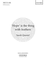 Hope Is the Thing with Feathers SATB choral sheet music cover